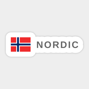 Nordic Norway Sticker